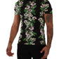 Elegant Floral Crewneck Tee for Men