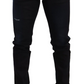 Elegant Slim Fit Skinny Jeans in Dark Blue