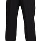 Elegant Gray Formal Men's Trousers