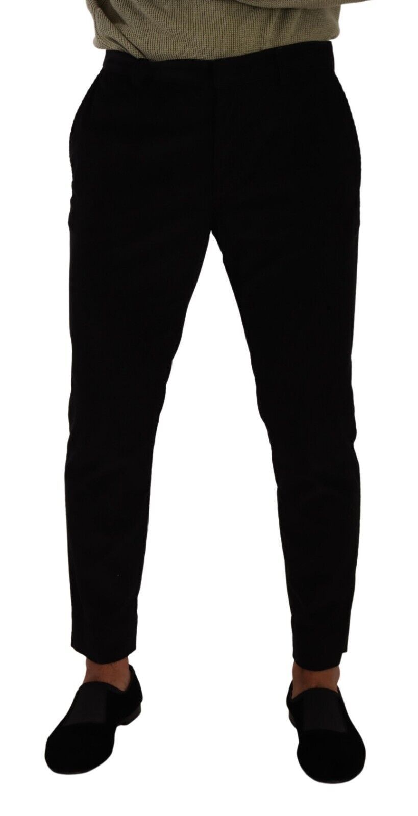 Elegant Slim Fit Corduroy Skinny Pants