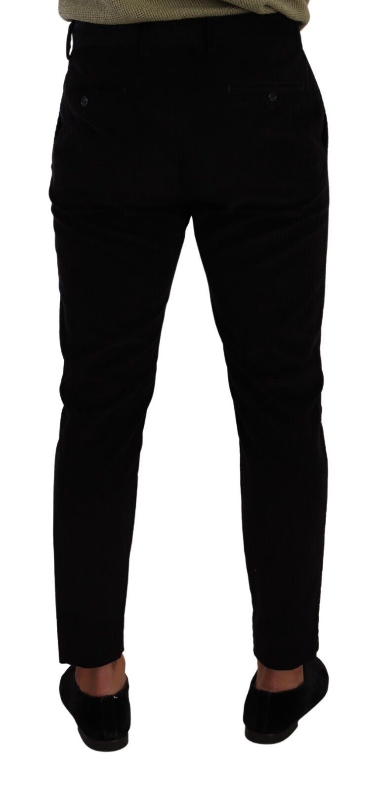 Elegant Slim Fit Corduroy Skinny Pants