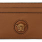 Elegant Medusa Calf Leather Card Holder