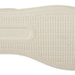 Italian Casual Leather Sneakers in White & Bordeaux