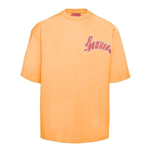 Orange Cotton Men's T-Shirt