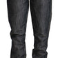 Chic Mid-Waist Straight-Cut Acht Jeans