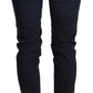 Chic Low Waist Skinny Denim in Blue