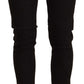 Sleek Skinny Low Waist Black Jeans