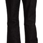 Sleek Mid Waist Bootcut Designer Jeans