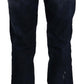 Chic Mid Waist Straight Cut Jeans