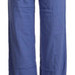 Chic Wide-Leg High Waist Blue Trousers