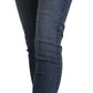 Chic Slim Fit Blue Washed Jeans