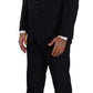 Elegant Black Two-Piece Suit Ensemble