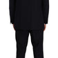 Elegant Black Two-Piece Suit Ensemble