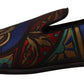 Multicolor Jacquard Slide-On Loafer Slippers