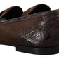 Exquisite Exotic Leather Loafers