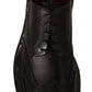 Elegant Calfskin Derby Oxford Wingtips