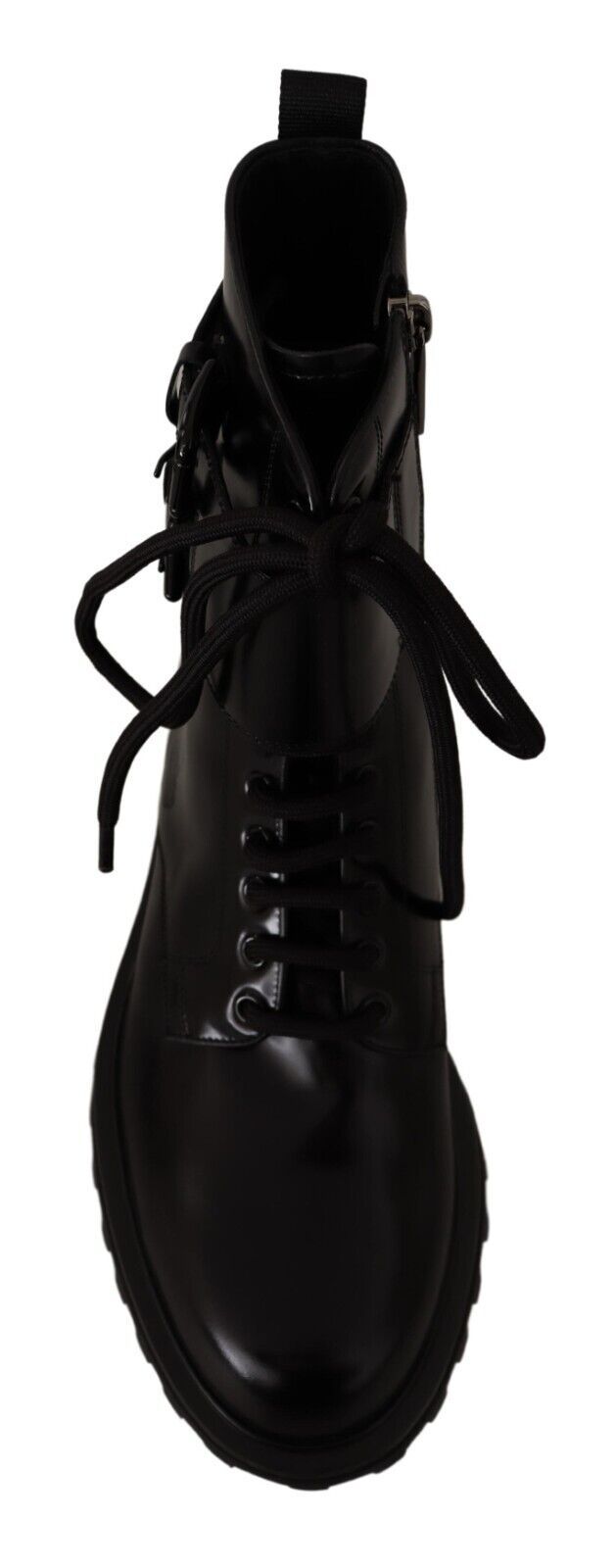 Elegant Black Leather Ankle Boots