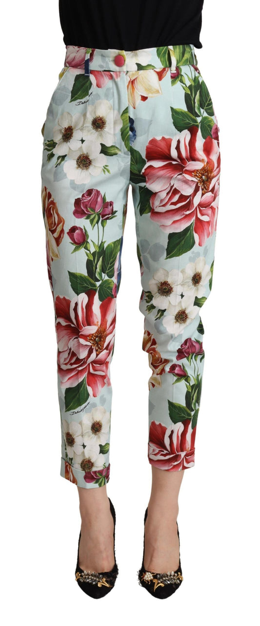 Elevate Your Chic with Floral Tapered Pants