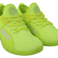 Electrify Your Step with Yellow Carter Sport Sneakers