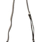 Elegant Grey Leather Crossbody Bag