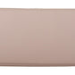 Elegant Mauve Chalk Leather Shoulder Bag