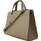 Enchanting Sage Green Leather Tote