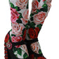 Floral Embellished Socks Boots