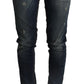 Chic Dark Blue Slim Fit Denim for Style Aficionados