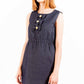 Blue Cotton Women Dress