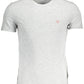 Gray Cotton Men T-Shirt