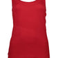 Red Cotton Women Top