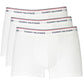 White Cotton Men Boxer