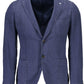 Blue Linen Men Jacket