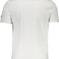 White Cotton Men T-Shirt