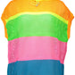 Multicolor Polyester Women Sweater