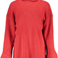 Red Wool Women Sweater