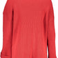 Red Wool Women Sweater