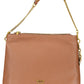 Brown Polyethylene Women Handbag