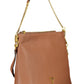 Brown Polyethylene Women Handbag