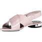 Pink Polyethylene Women Sandal