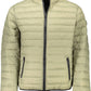 Green Nylon Men Jacket