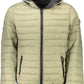 Green Nylon Men Jacket