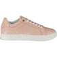 Pink Leather Women Sneaker