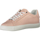 Pink Leather Women Sneaker