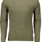 Green Wool Men Sweater
