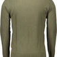 Green Wool Men Sweater
