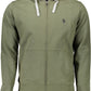 Green Cotton Men Sweater