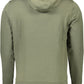 Green Cotton Men Sweater