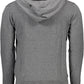 Gray Cotton Men Sweater