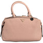 Pink Polyethylene Women Handbag